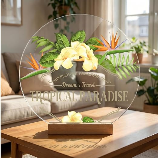 6 Pcs 12 Inch Round Clear Acrylic Sheet, 1/16" Thick Transparent Acrylic Cake - Image 2
