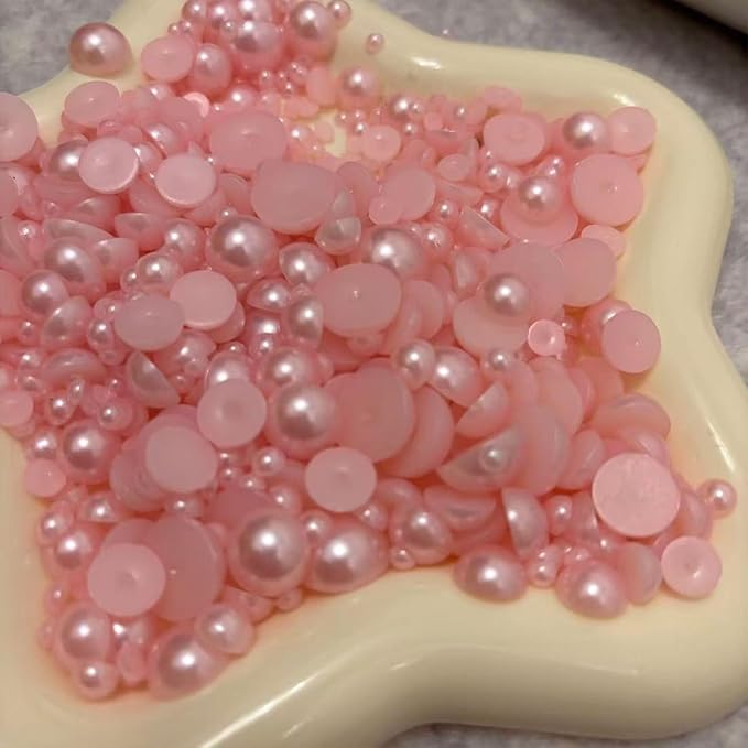 1500 PCS Flatback Half Pearls, Flatback Pearl - Image 2