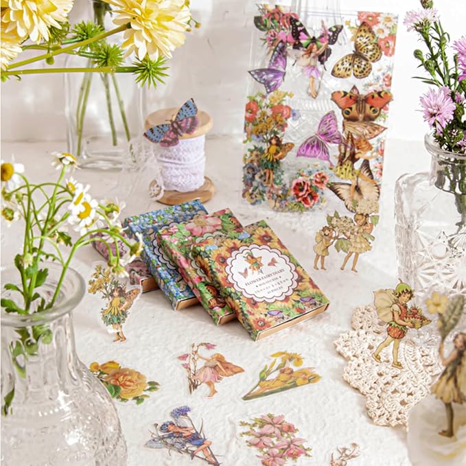 Vintage Fairy Stickers for for Journaling - Image 4