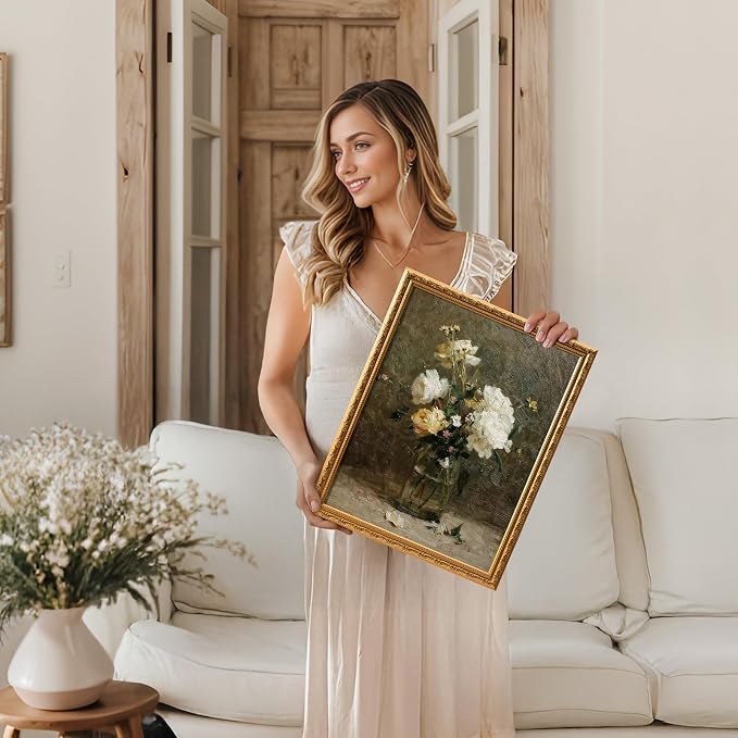 TWING 11x14 Picture Frame, Ornate Vintage 11x14 Photo Frame, 1 Pack | Gold - Image 9