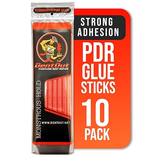 Monstrous Red PDR Glue Sticks by Unknown
