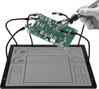 2-in-1 Helping Hands Soldering Kit, Helping Hands Soldering Station by kaisiking