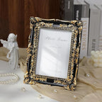 Cuspin 5x7 Picture Frame Black and Gold Frames, Vintage Baroque Handcrafted - Image 6