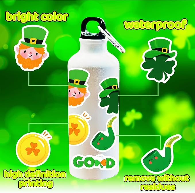 300PCS St Patricks Day Stickers - Image 4