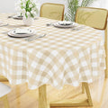Smiry Oval Table Cloth, Waterproof Vinyl Tablecloths by Smiry