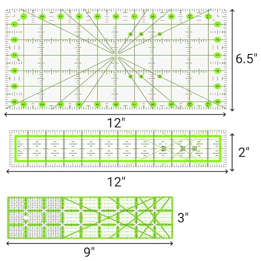 8 Quilting Rulers | Quilting Templates, Quilting Rulers and Templates, Quilting - Image 5