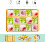 Tvmania Ice Cube Trays Set of 2, 15-Cube Silicone Molds - Image 4