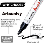 Artsunlvy Permanent Paint Pens Paint Markers - Image 3