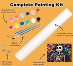 Halloween Jack Paint by Numbers Kit - Image 5