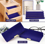Removable Velvet Fabric Self Adhesive Felt Fabric Liner Blue Velvet Drawer Liner - Image 5