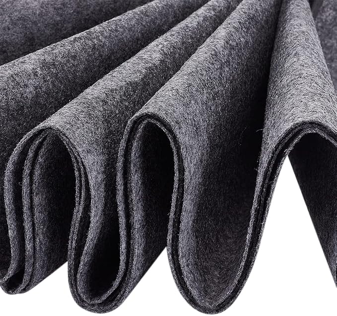 BENECREAT Felt Fabric Rolls, Dark Gray, 10 Feet x 15.75 Inch, 0.1cm Thick | - Image 3