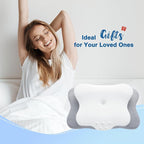 Cervical Pillow for Neck Pain Relief, Cooling Contour Memory Foam Pillows - Image 7