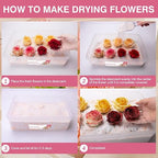 CHANGTIKEJI Silica Gel Flower Drying Crystals, 8LBS Reusable Color Indicating - Image 4
