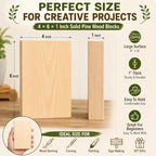 Unfinished Wood Blocks for Crafting - Image 2