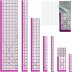 Quilting Rulers, 7 Sewing Rulers Quilting Templates by ZICALSO