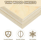 PATIKIL 12x24x1/4 Basswood Sheets - Image 4