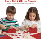Self-Adhesive Glitter EVA Foam Sheets - Image 4