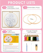TCDZMYGS Flower Punch Needle Kits, Daisy Punch Needle Kits - Image 4