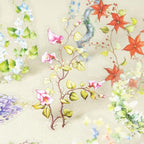 120 Pcs Floral Vine PET Stickers - Image 4