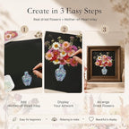 Framed Dried Flower DIY Craft Kit - Image 6
