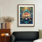CHWGLFGG Mandala Lotus Diamond Painting Kit - Image 5