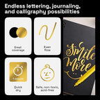ARTISTRO Gold Paint Pens - Image 5