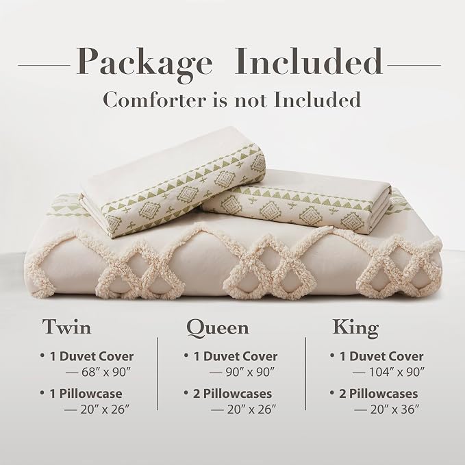 Oli Anderson Boho Duvet Cover Set Twin Size, Durable and Super Soft Duvet Covers - Image 5
