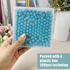 Turquoise Beads Bulk 10mm - Image 3