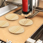 36 Pcs Unfinished Wood Coasters - Image 7
