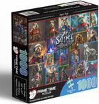 Superhero Dog - 1000 Piece Collage Jigsaw Puzzle - Colorful and Funny Adult - Image 3