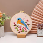 Louise Maelys Blue Bird Embroidery Kit - Image 4