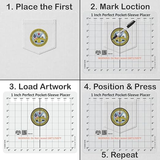 Heat Press Safe Pocket and Sleeve Placement Guide | Australian Designed and - Image 3