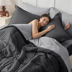 JOLLYVOGUE California King Comforter Set, Ultra-Soft Bed in a Bag Cal King Size - Image 7