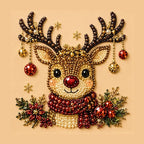 POETRYDRAW Christmas Decor Reindeer Pearl Art Kit - Image 2