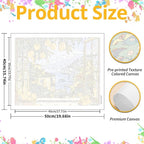 Paint by Numbers Kit for Adults, Lemon Paint by Numbers Kit for Adults Beginners - Image 4