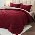 MUXHOMO 5 Pieces Twin Comforter Set, Reversible Bed in a Bag Twin Size by MUXHOMO