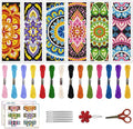 ACRNIGHEET 6PCS Cross Stitch Bookmark Kit by ACRNIGHEET