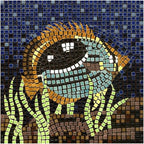 Art and Craft Kits for Adults: Make Your Own Mosaic, Square 20x20cm or 7inch by ALEA+Mosaic