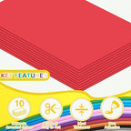 10 Pack Eva Foam Sheets Craft 8 x 12 inch | Foam Paper - Image 3