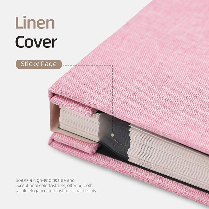 Vienrose Photo Album Self Adhesive 4x6 5x7 3x5 8x10 Scrapbook Album DIY Scrap - Image 5