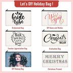 Legigo Blank Canvas Bag Zipper Pouch Makeup Bags Bulk - Image 4