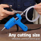 60 Pack Mini Hot Glue Stick Rolls, Each 1.65 FT Long x 0.27" Diameter Glue - Image 3