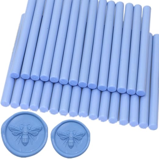 Dust Blue Wax Seal Sticks, Mini Sealing Wax Sticks Suit - Image 7