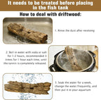 PINVNBY Natural Driftwood for Aquarium Large Reptile Terrarium Decor - Image 8