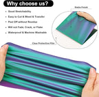 VINYL FROG Chameleon Heat Transfer Vinyl Roll 12" x12ft Gradual HTV Vinyl | - Image 2