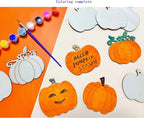 48PCS Unfinished Wood Pumpkin Cutouts - Image 4