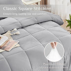 JOLLYVOGUE California King Comforter Set, Ultra-Soft Bed in a Bag Cal King Size - Image 3