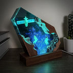 Space Resin Lamp, Handmade Galaxy Resin Night Light - Image 8
