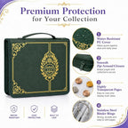 Coin Collection Book Holder for Collectors, 200 Pockets Collecting Album& 30 - Image 3