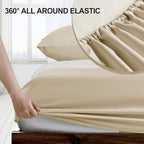 FreshCulture King Fitted Sheet Only 2 Pack - Image 3